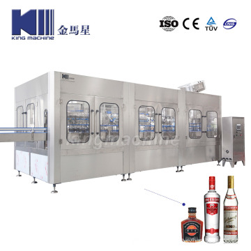 Automatic Whisky Bottling Production Line